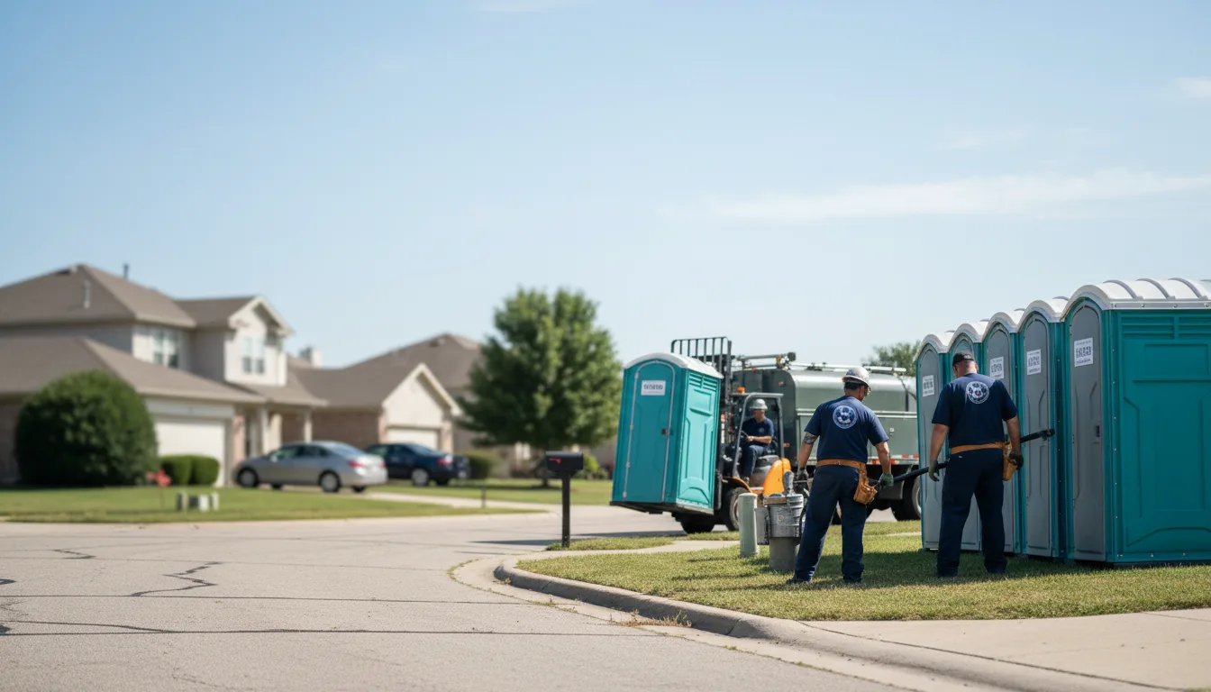 Porta Potty Rental in Enid, OK near me